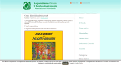 Desktop Screenshot of bruttoanatroccolo.org